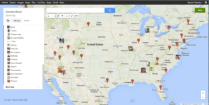 cross country road trip planning map